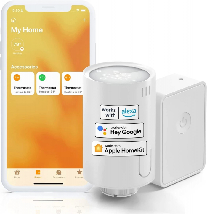 Meross Smart Thermostatic Valve Start Kit v:2786833