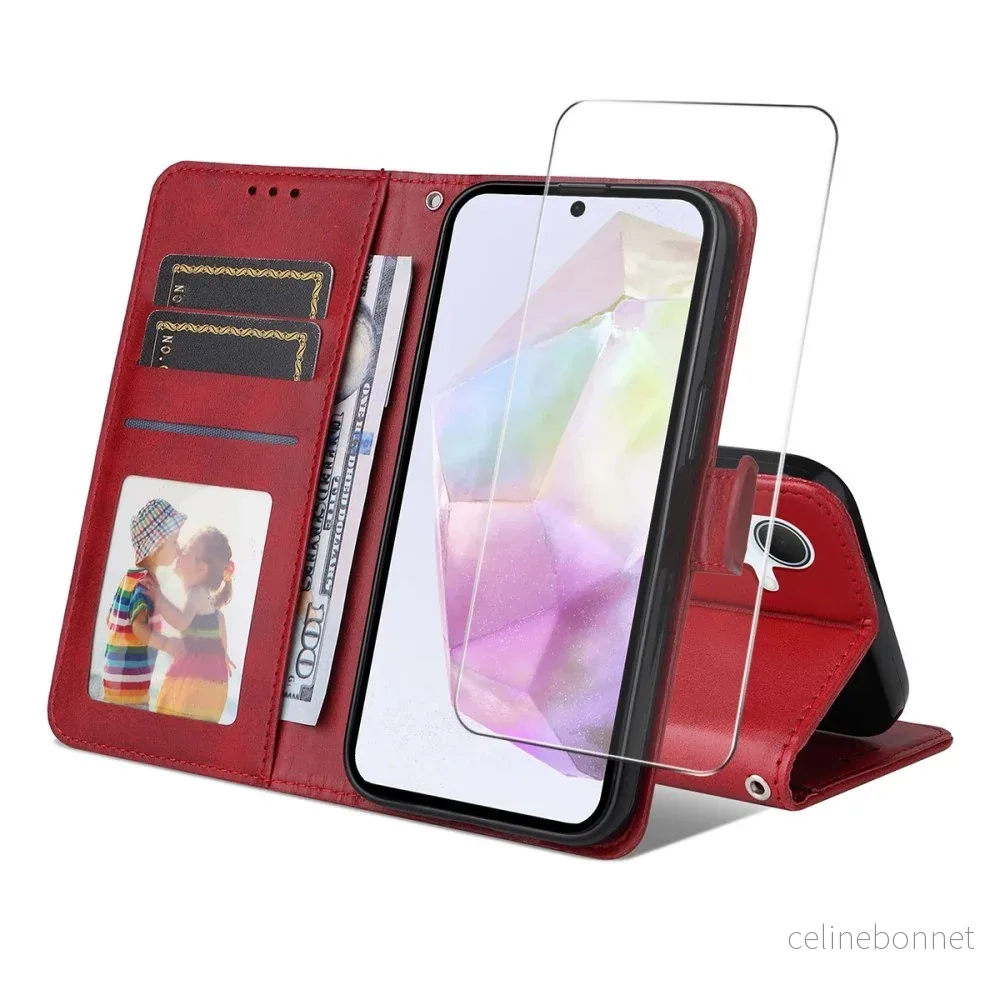 EIDERWOOD Samsung Galaxy A56 (5G) / A36 (5G) 2-i-1 Kunstskinn Flip Dek v:2630117 EIDERWOOD Samsung Galaxy A56 (5G) / A36 (5G) 2-i-1 Kunstskinn Flip Dek v:2630117