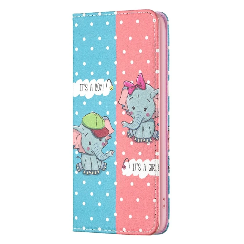 iPhone 14 Pro Max Flip Deksel med Lommebok & Stativfunksjon – Elefante v:6210746 iPhone 14 Pro Max Flip Deksel med Lommebok & Stativfunksjon – Elefante v:6210746