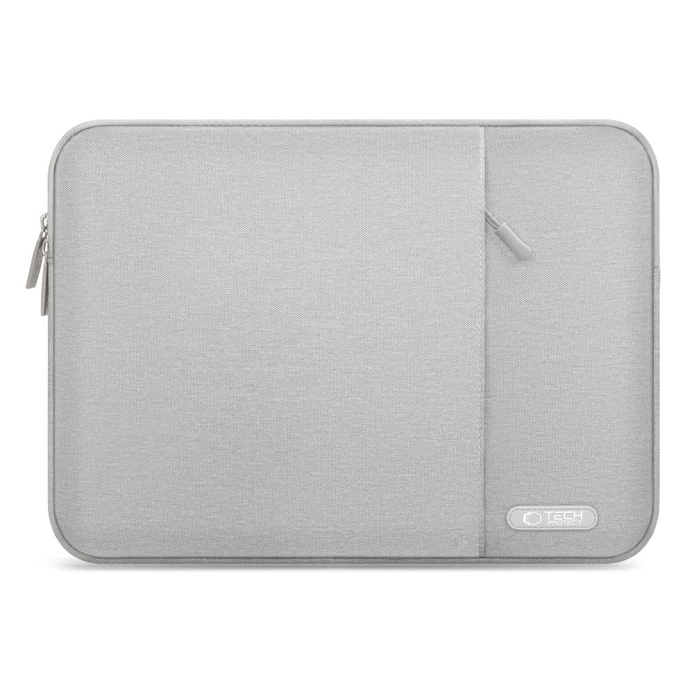 Tech-Protect Sleevy MacBook/Laptop 13-14" Sleeve m. Lomme – Grå v:6194442 Tech-Protect Sleevy MacBook/Laptop 13-14" Sleeve m. Lomme – Grå v:6194442