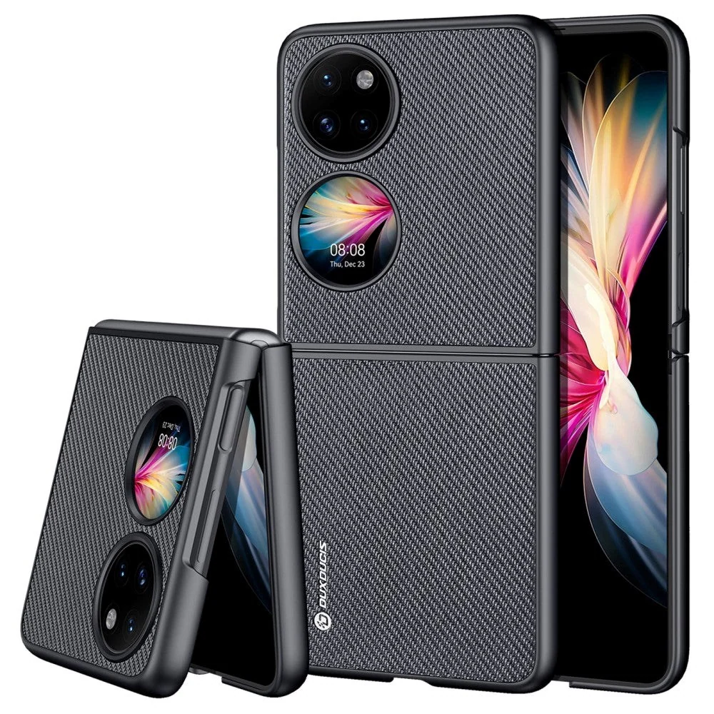 Huawei P50 Pocket Dux Ducis FINO Series Hybrid Bakdeksel – Svart v:7276630