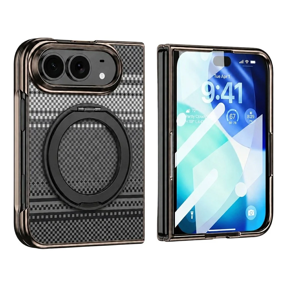 iPhone Duo EIDERWOOD Aramid Deksel m. Innebygd Beskyttelsesfilm & Kick v:8231941