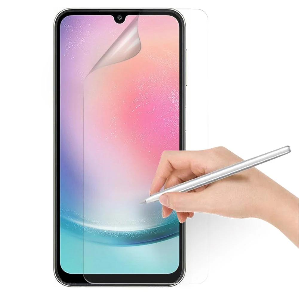 Samsung Galaxy A25 (5G) PET Skjermbeskyttelsesfilm – Gjennomsiktig v:6725724 Samsung Galaxy A25 (5G) PET Skjermbeskyttelsesfilm – Gjennomsiktig v:6725724