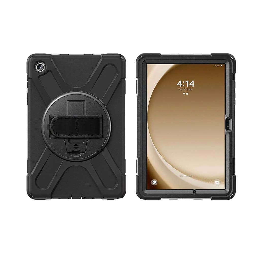 Samsung Galaxy Tab S10 FE / S9 FE 4smarts Rugged Nettbrett Deksel GRIP v:413683 Samsung Galaxy Tab S10 FE / S9 FE 4smarts Rugged Nettbrett Deksel GRIP v:413683