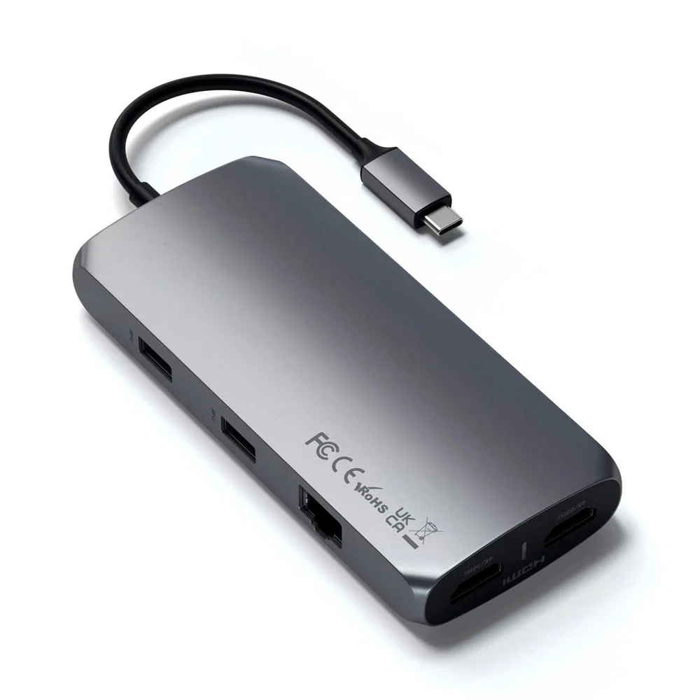 Satechi USB-C Multiport MX Adapter – Grå v:9320121
