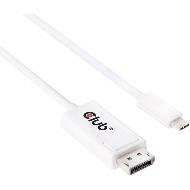 Club 3D USB 3.1 Type C-kabel til DisplayPort 1,2 m v:7198642