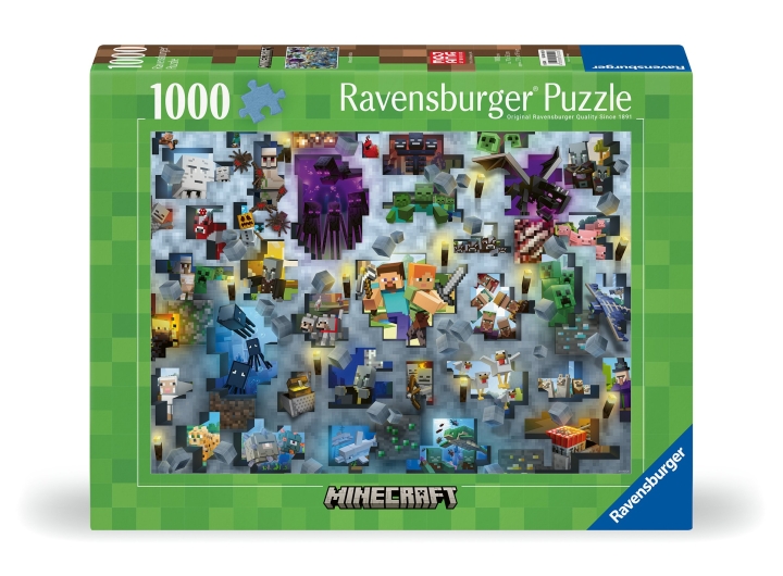 Ravensburger Puslespill Minecraft Mobs 1000p (12000422) v:9271076