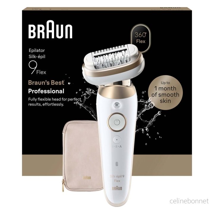 Braun Epilator Silk·épil 9 Flex Wet & Dry, Långvarigt Slät Hud, 9-011 3D, Guld v:8644362 Braun Epilator Silk·épil 9 Flex Wet & Dry, Långvarigt Slät Hud, 9-011 3D, Guld v:8644362