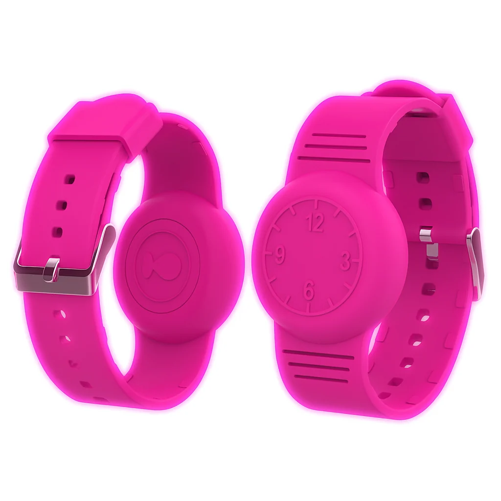 Apple AirTag 1. & 2. Gen. Silikonrem – Lysende Rosa v:615257 Apple AirTag 1. & 2. Gen. Silikonrem – Lysende Rosa v:615257