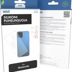 Wave silikonbeskytter, Motorola Moto E13, klar v:9453149 Wave silikonbeskytter, Motorola Moto E13, klar v:9453149