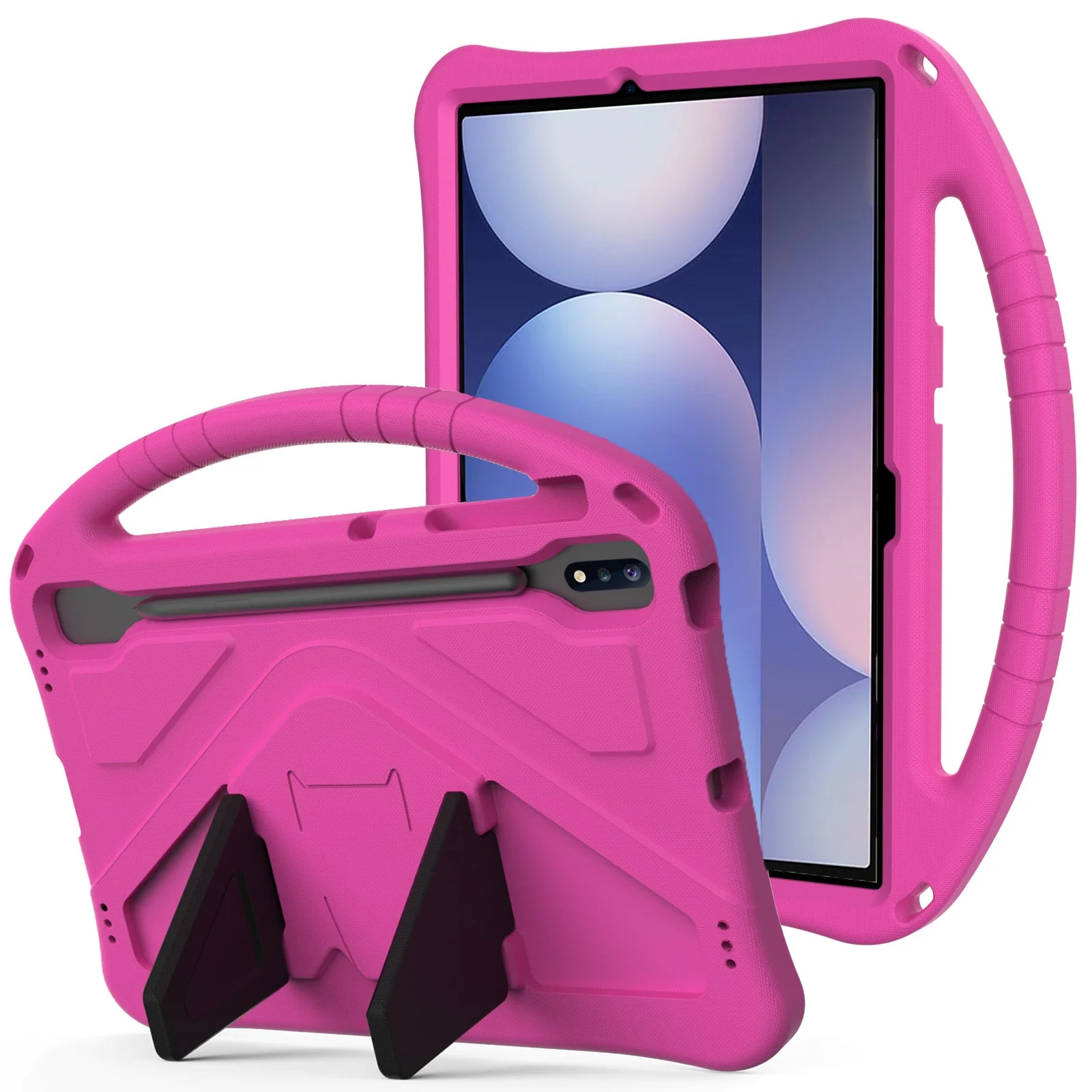 EIDERWOOD Samsung Galaxy Tab S10+ Barneskrin med Kickstand – Pink v:2403633