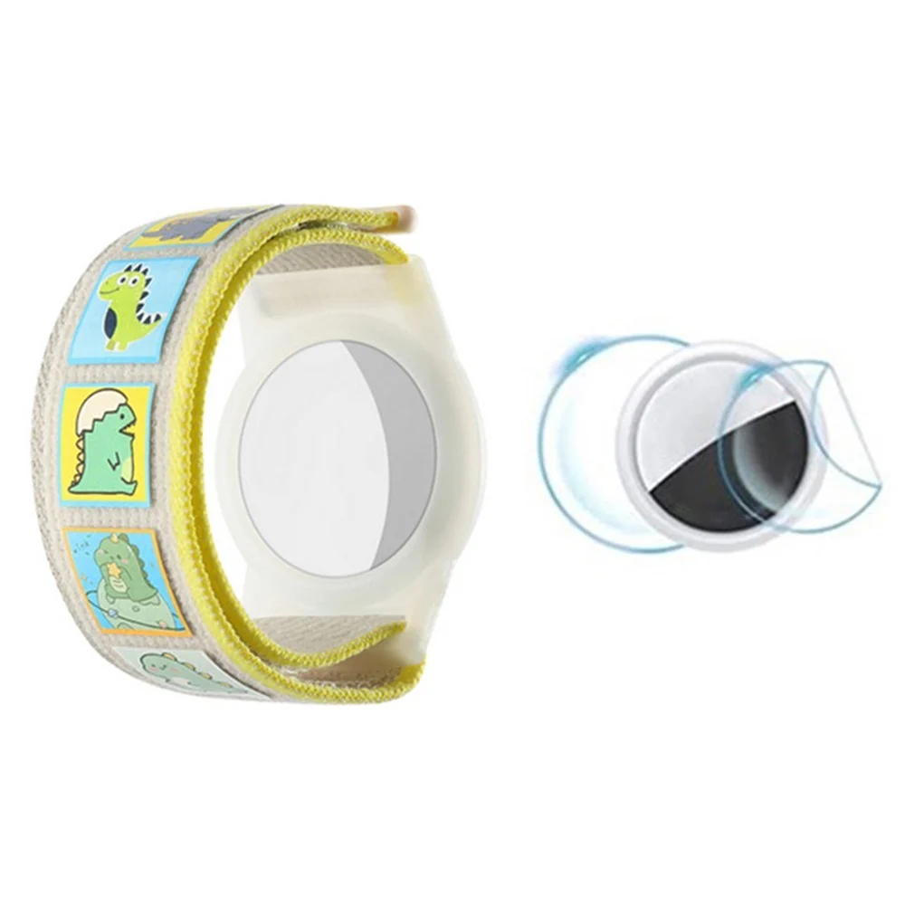 AirTag 1. & 2. Gen. Nylonarmbånd for Barn – Dinosaurer v:7096061 AirTag 1. & 2. Gen. Nylonarmbånd for Barn – Dinosaurer v:7096061