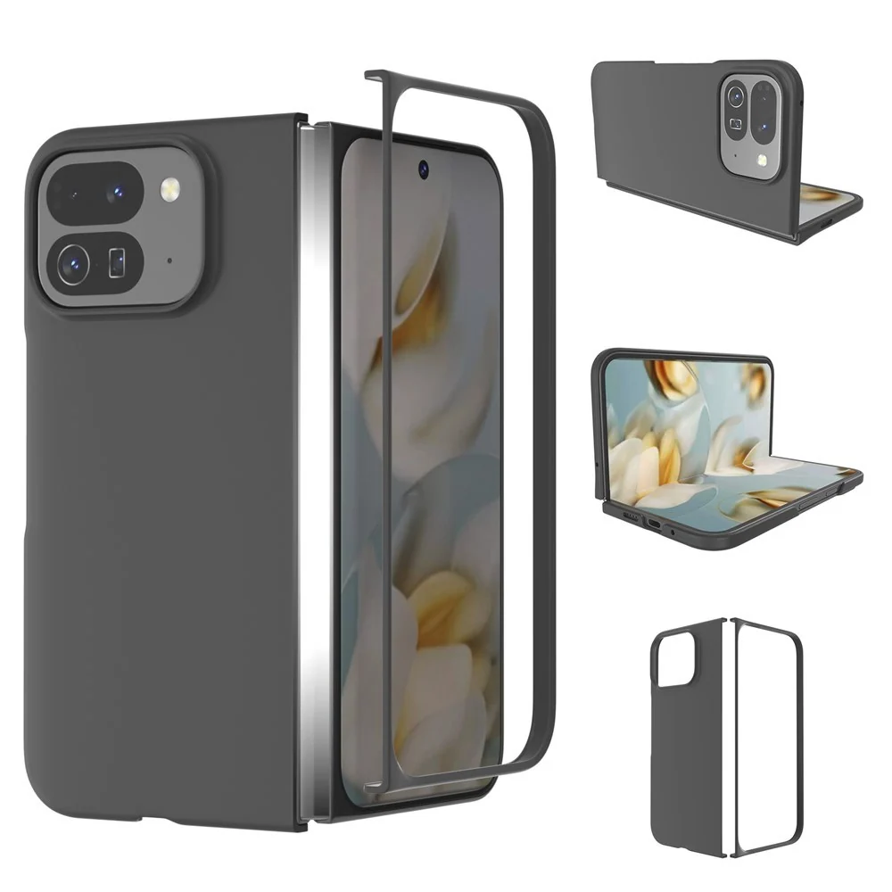 EIDERWOOD Google Pixel 10 Pro Fold Matt Hard Plast Deksel – Svart v:6382230 EIDERWOOD Google Pixel 10 Pro Fold Matt Hard Plast Deksel – Svart v:6382230