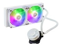 Cooler Master MasterLiquid Lite 240L Core ARGB – væskekjølesystem for prosessorer, 1-pakning hvit 120 mm v:7359553