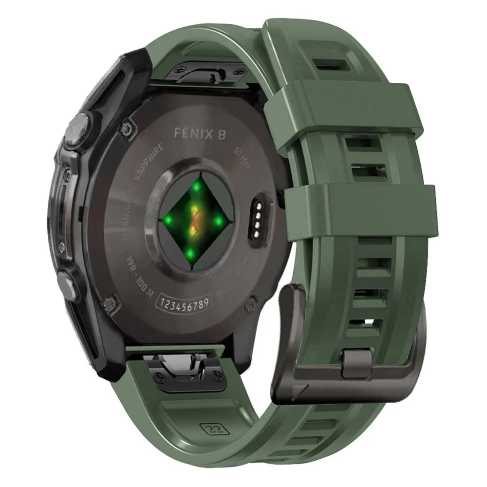 Universal Garmin 20mm QuickFit Tech-Protect Icon Silikon Rem – Grønn v:8198698 Universal Garmin 20mm QuickFit Tech-Protect Icon Silikon Rem – Grønn v:8198698