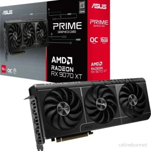 ASUS Prime Radeon RX 9070 XT OC Edition 16 GB grafikkort v:7814334