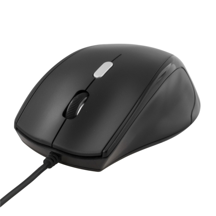 DELTACO optisk mus, 3 knapper med scroll, USB, svart (MS-774) v:9053645 DELTACO optisk mus, 3 knapper med scroll, USB, svart (MS-774) v:9053645