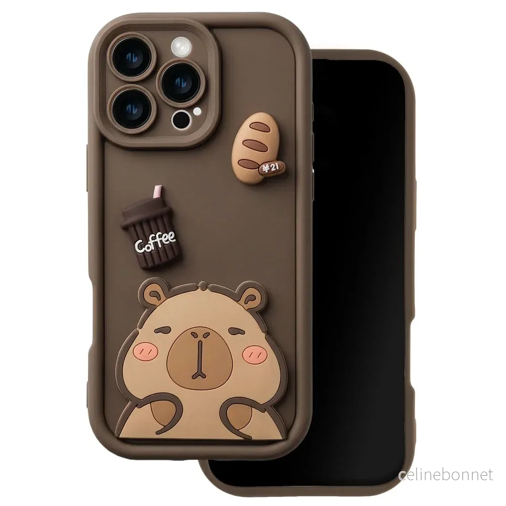 Samsung Galaxy S26 Ultra TFO Ultra Trendy 3D Deksel - Brown Capybara v:4262891