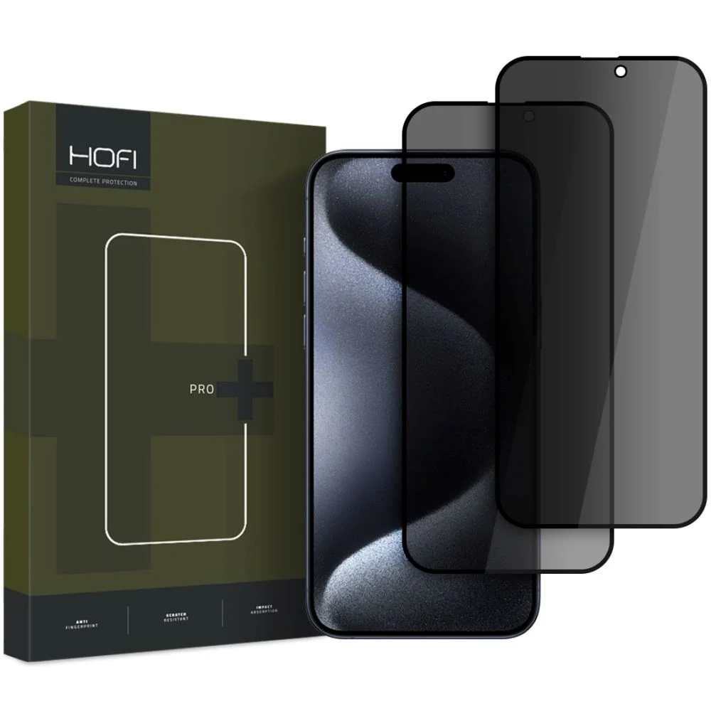 iPhone 17 Pro Max / 16 Pro Max Hofi Glass Pro+ Skjermbeskyttelse med P v:2997352 iPhone 17 Pro Max / 16 Pro Max Hofi Glass Pro+ Skjermbeskyttelse med P v:2997352