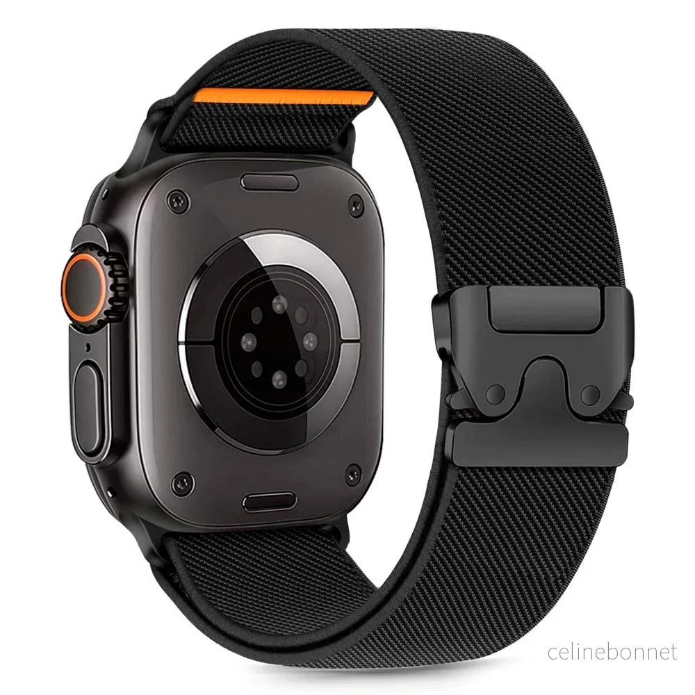 Apple Watch (42 / 44 / SE / 45 / 46 / 49mm) Tech-Protect Nylon Rem m. v:548565 Apple Watch (42 / 44 / SE / 45 / 46 / 49mm) Tech-Protect Nylon Rem m. v:548565