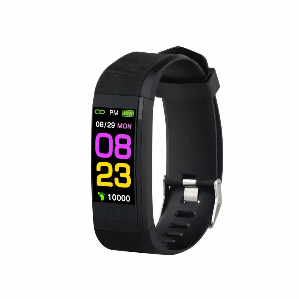Denver BFH-147 Bluetooth Fitness Smartklokke m. Pulsmåler – Svart v:8879688 Denver BFH-147 Bluetooth Fitness Smartklokke m. Pulsmåler – Svart v:8879688