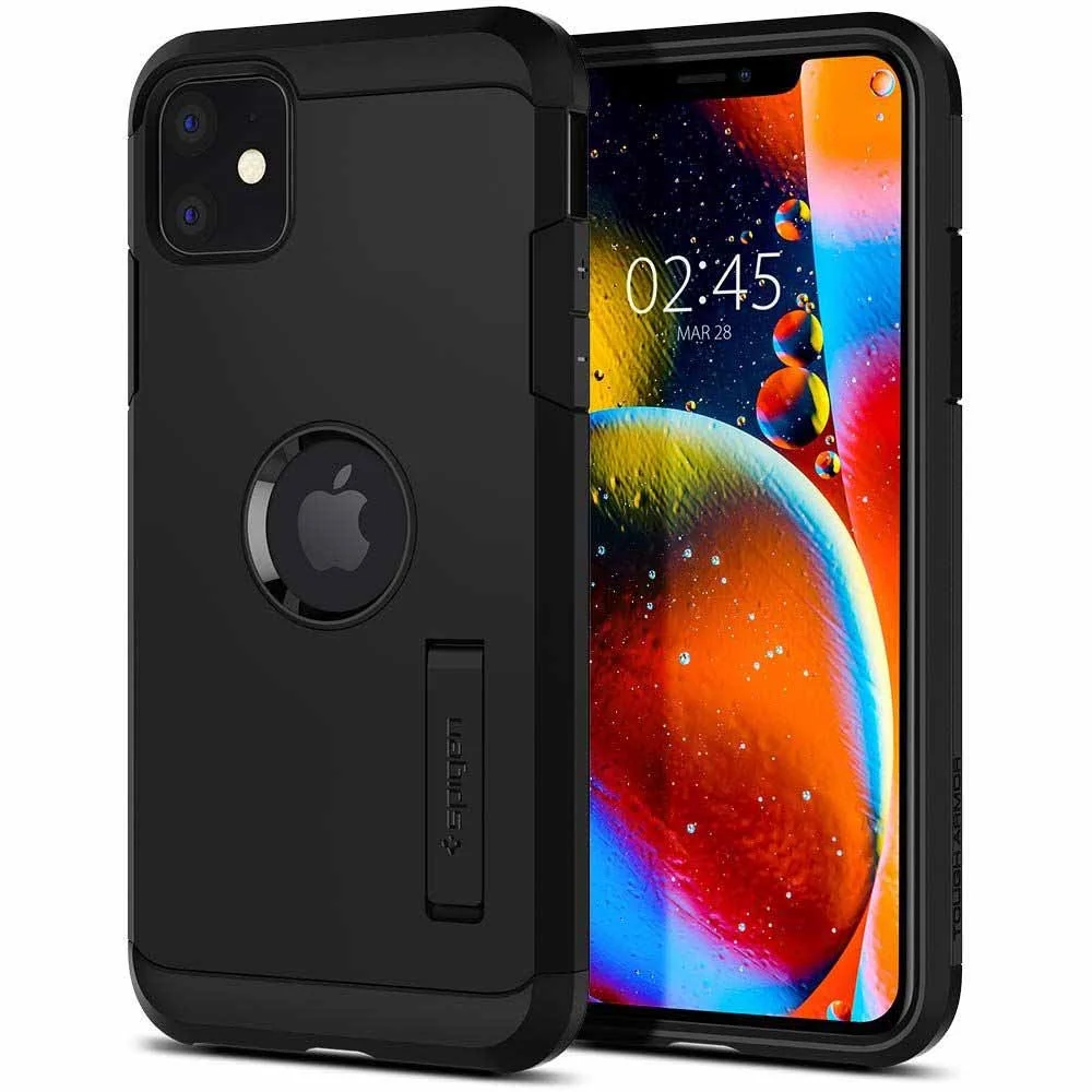 iPhone 11 Spigen Tough Armor Deksel – Svart v:911868