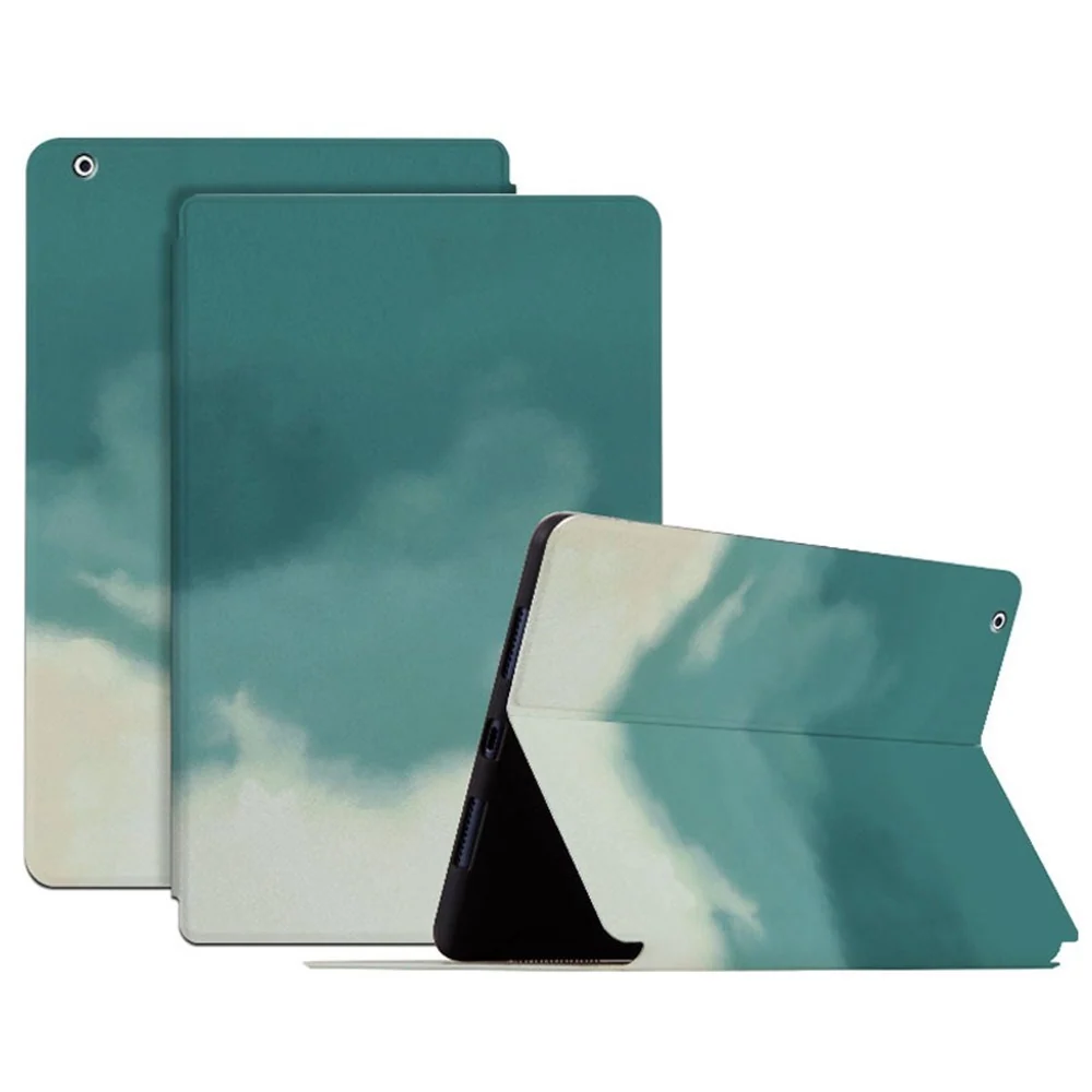 EIDERWOOD iPad 4 / 3 / 2 Kunstskinn Flip Deksel m. Mønster – Grønn v:2002835 EIDERWOOD iPad 4 / 3 / 2 Kunstskinn Flip Deksel m. Mønster – Grønn v:2002835