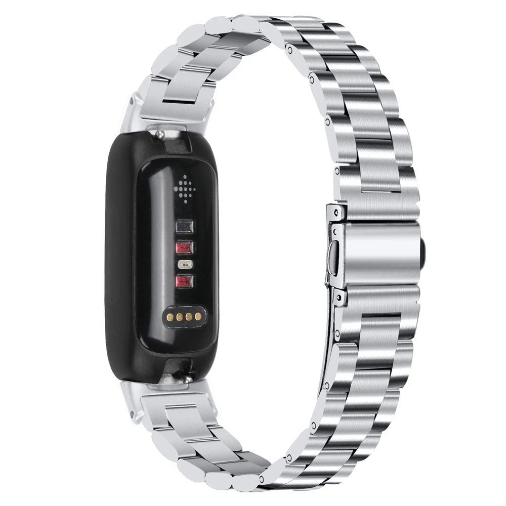 Fitbit Inspire 3 Metallrem – Sølv v:5981661