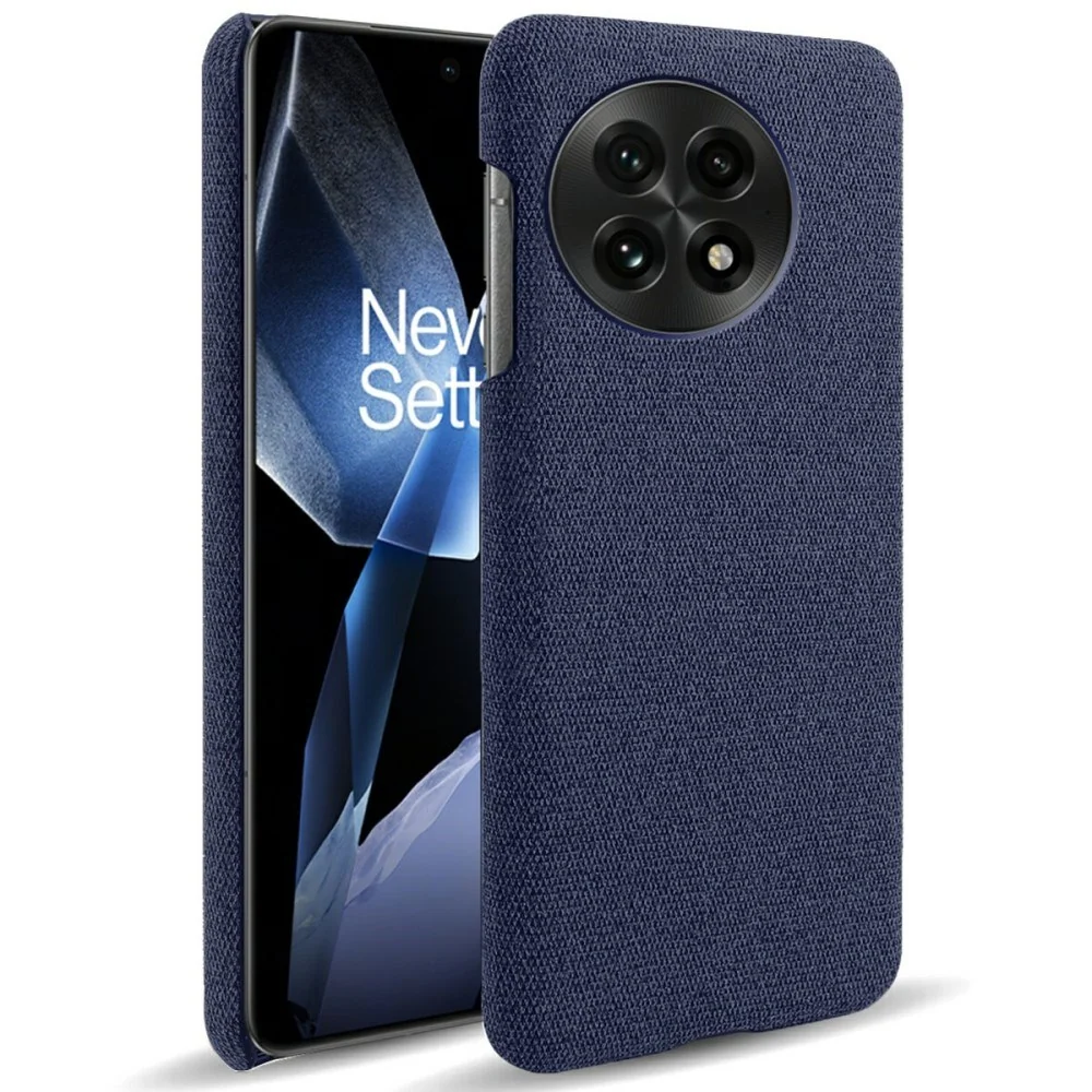 EIDERWOOD Stofdekket Plast Deksel – OnePlus 13 – Blå v:8830266 EIDERWOOD Stofdekket Plast Deksel – OnePlus 13 – Blå v:8830266