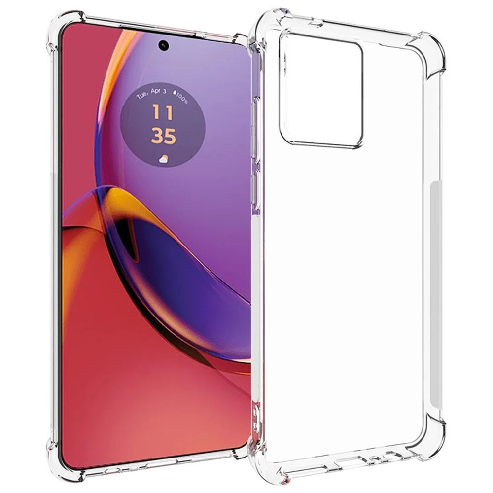 EIDERWOOD Motorola Moto G84 Fleksibelt Plast Deksel – Gjennomsiktig v:9198894 EIDERWOOD Motorola Moto G84 Fleksibelt Plast Deksel – Gjennomsiktig v:9198894