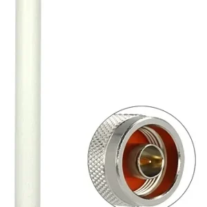 DeLOCK WLAN-antenne, N hann, 4,5-7,0 dBi, 802.11a/b/g/n/ac, hvit v:5624915 DeLOCK WLAN-antenne, N hann, 4,5-7,0 dBi, 802.11a/b/g/n/ac, hvit v:5624915