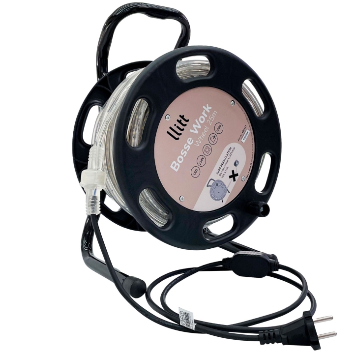 Llitt Bosse Work Wheel Ledstrip arbeidslys 25m IP65 4000K 200W 20000lm v:9422931 Llitt Bosse Work Wheel Ledstrip arbeidslys 25m IP65 4000K 200W 20000lm v:9422931