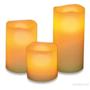 LC2193 LED-lys med bølgede kanter, 3 stk v:2404819