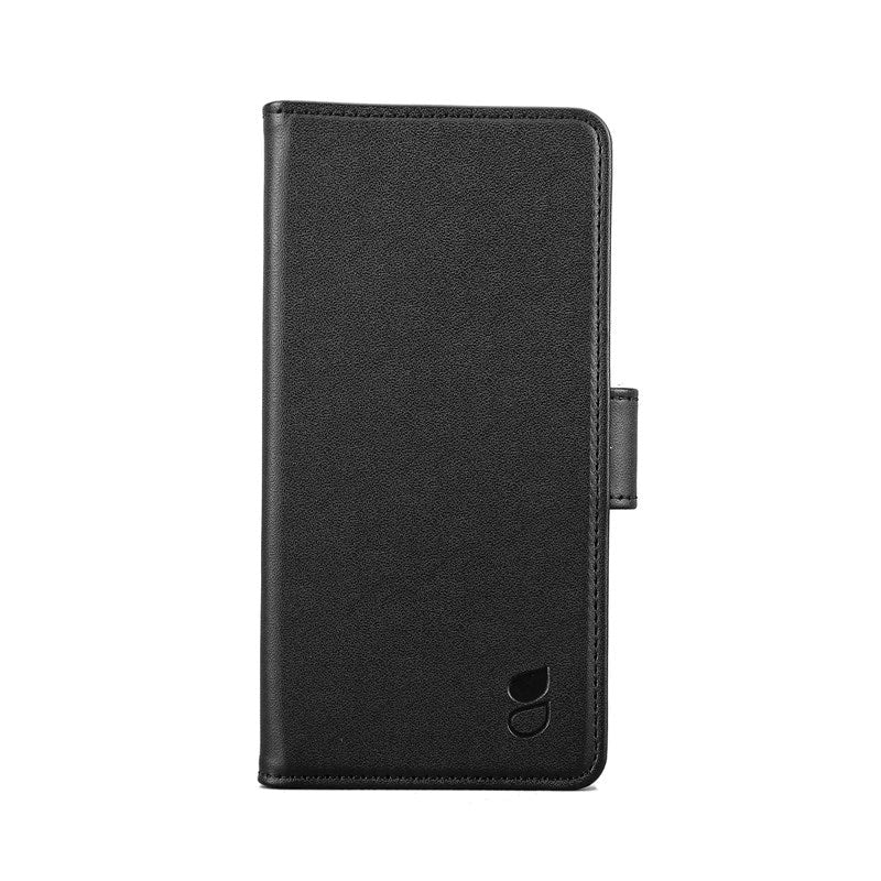 OnePlus 6 GEAR Skinn Etui med Lommebok Svart v:7210452