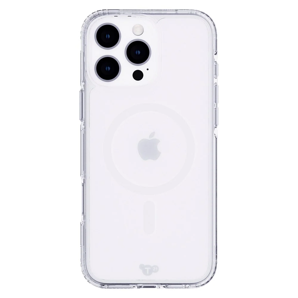 iPhone 16 Pro Max Tech21 EVO Clear Deksel – MagSafe-Kompatibel – Trans v:9943352 iPhone 16 Pro Max Tech21 EVO Clear Deksel – MagSafe-Kompatibel – Trans v:9943352