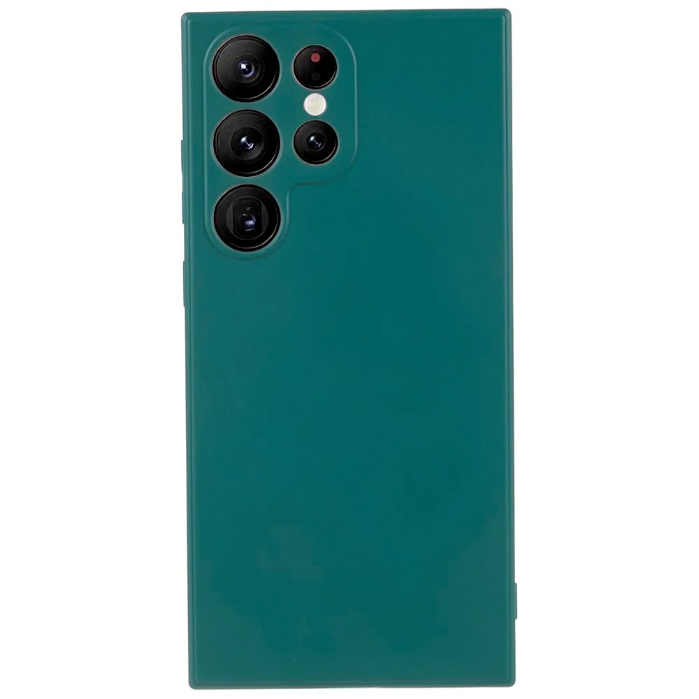 EIDERWOOD Samsung Galaxy S22 Ultra Fôret Fleksibelt Plast Deksel – Grø v:3619381