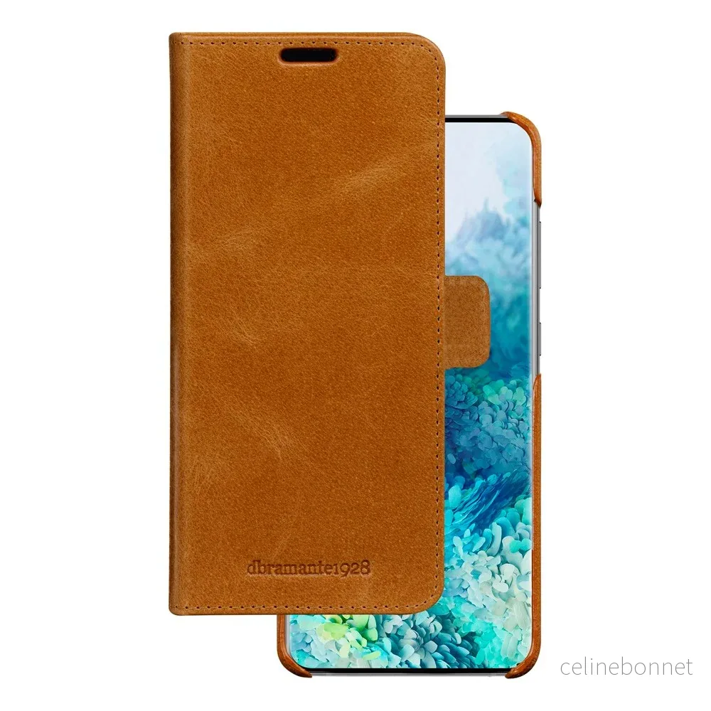 Samsung Galaxy S20+ (Plus) dbramante1928 Lynge 2-i-1 Ekte Skinn Flip D v:7168359