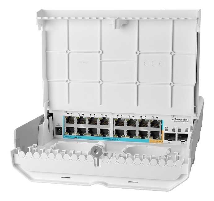 MikroTik CRS318-1Fi-15Fr-2S-OUT outdoor 18p switch 15 PoE and SFP v:7765142