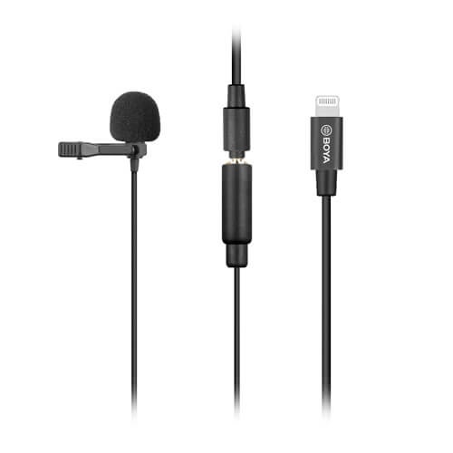 BOYA Mikrofon BY-M2 Lavalier Lightning iOS 6m. v:8877845 BOYA Mikrofon BY-M2 Lavalier Lightning iOS 6m. v:8877845