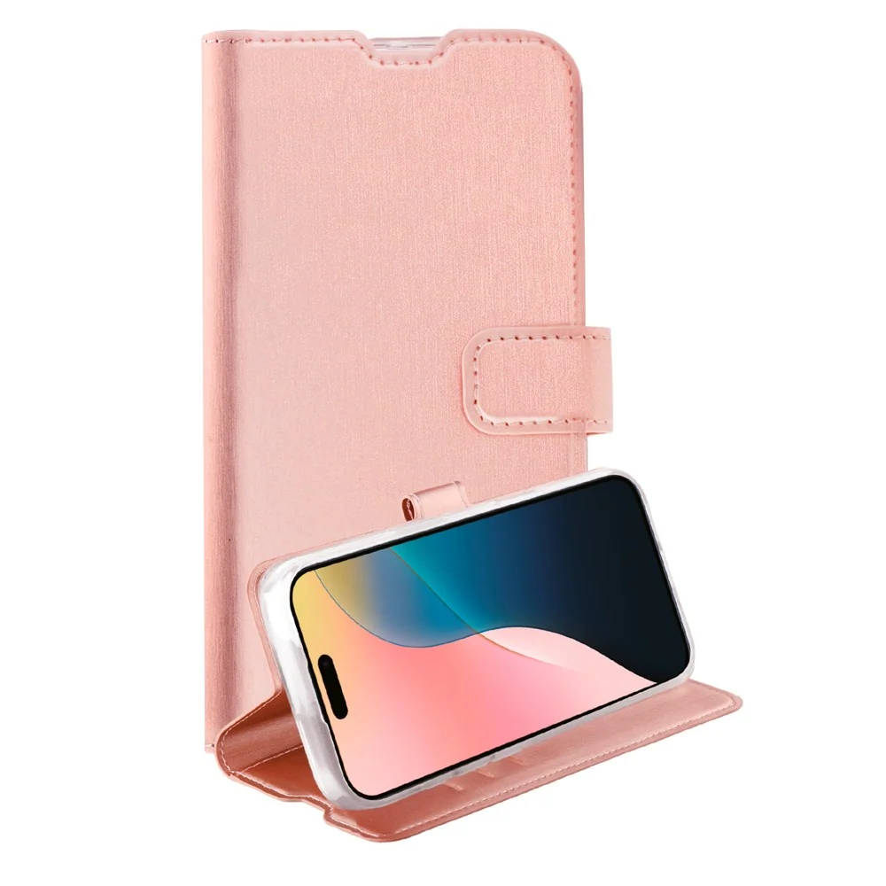 iPhone 16 Vivanco Classic Wallet Kunstskinn Flipdeksel med Lommebok – v:4322339