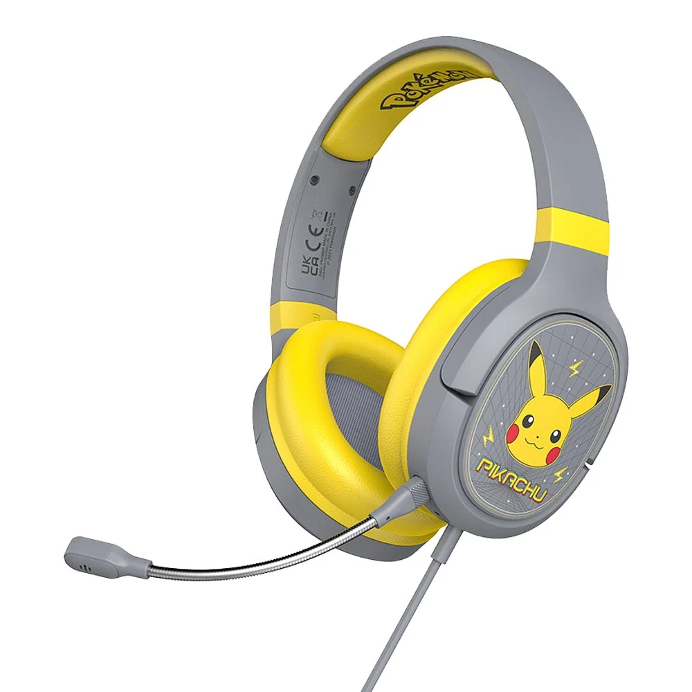 Over-Ear Gaming Headset Pro G1 Med Avtakbar Mikrofon – Pokémon Pikacu v:1216315 Over-Ear Gaming Headset Pro G1 Med Avtakbar Mikrofon – Pokémon Pikacu v:1216315