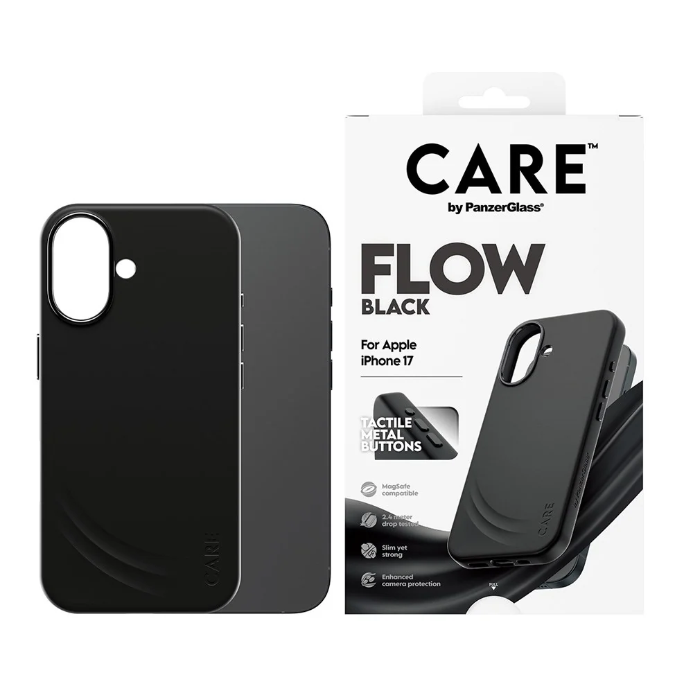 CARE by PanzerGlass iPhone 17 Feature Flow Deksel – MagSafe Kompatibel v:7868896 CARE by PanzerGlass iPhone 17 Feature Flow Deksel – MagSafe Kompatibel v:7868896