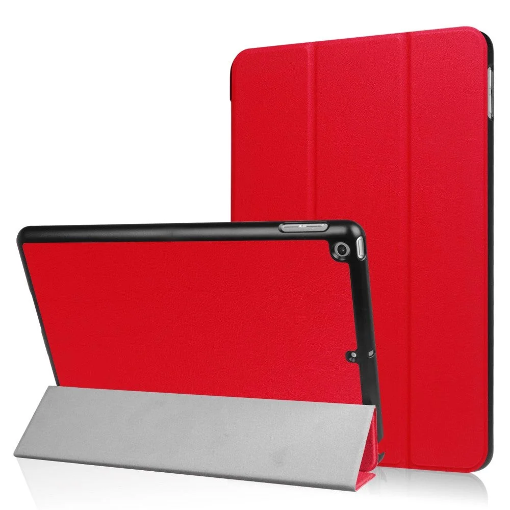 Apple iPad 9.7 2017/2018 Smart Deksel m. Stativ – Rød v:825115 Apple iPad 9.7 2017/2018 Smart Deksel m. Stativ – Rød v:825115