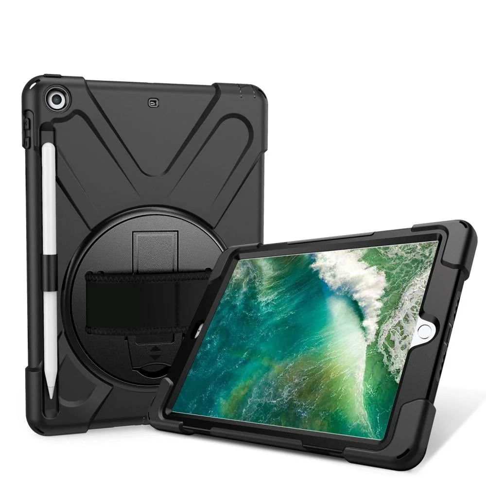iPad (2018) / iPad (2017) Håndverker Deksel m. 360 Graders Grep & Stat v:8598831 iPad (2018) / iPad (2017) Håndverker Deksel m. 360 Graders Grep & Stat v:8598831