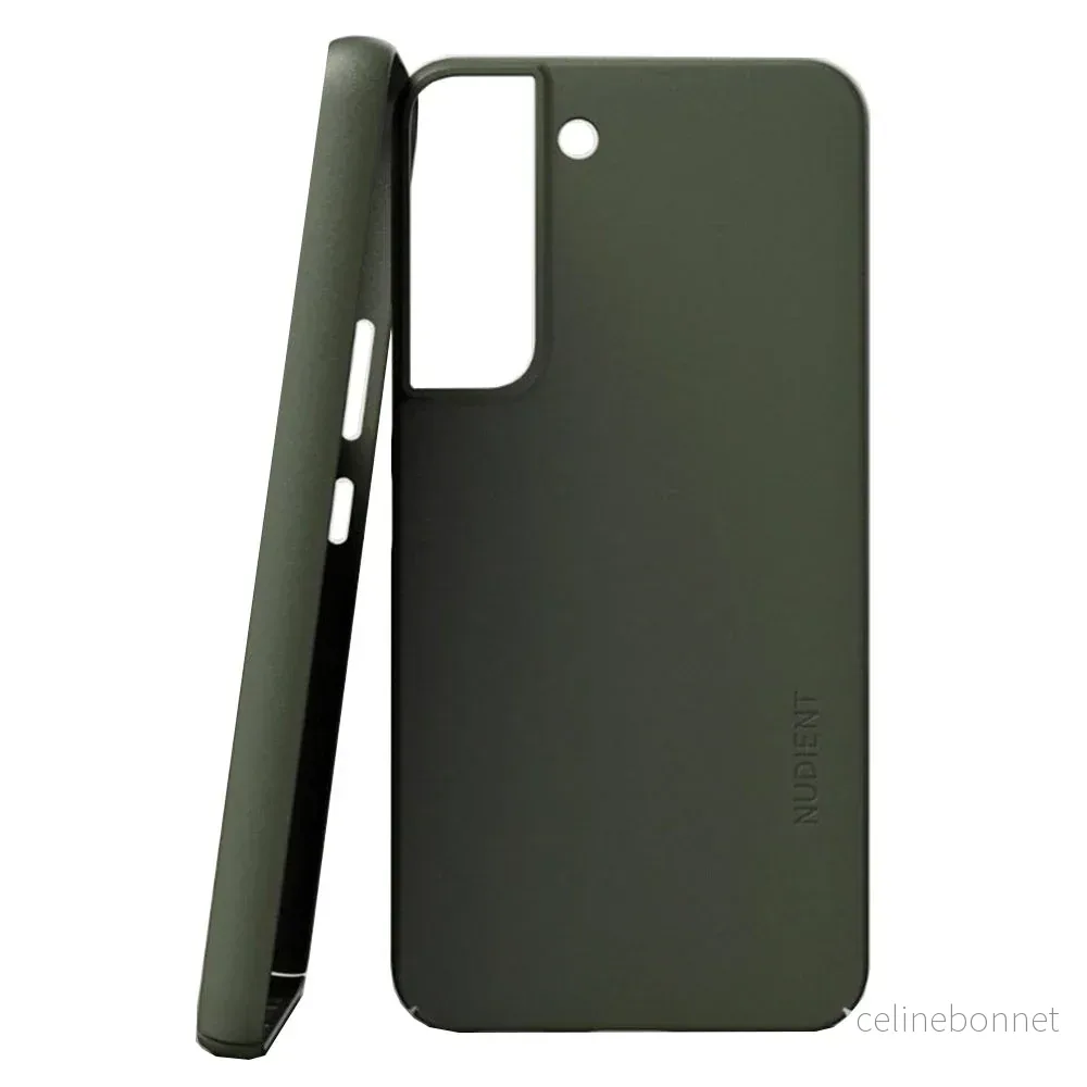Nudient Thin Case V3 Samsung Galaxy S22+ (Plus) Deksel - Pine green v:1185862