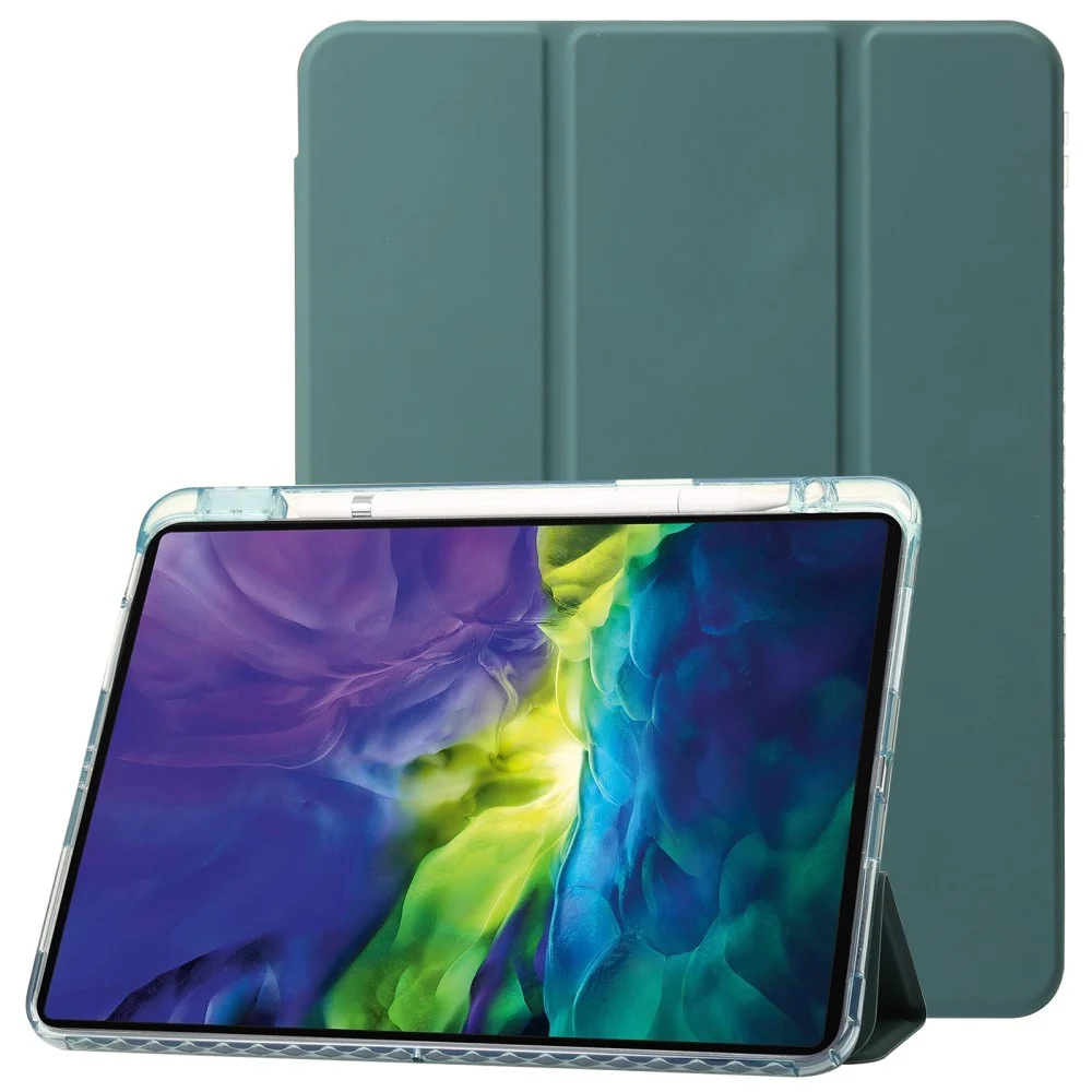 EIDERWOOD iPad Pro 11" (2025 / 2024) Tri-Fold Kunst Skinn Deksel med A v:5859584