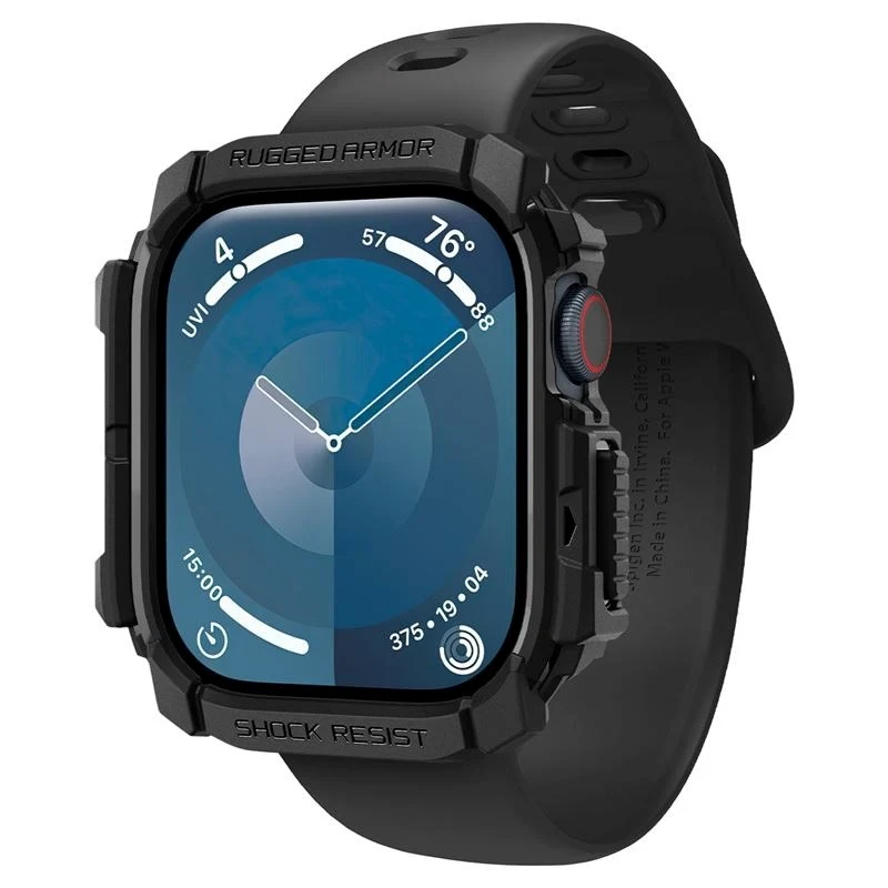 Apple Watch 11 / 10 (42mm) Spigen Rugged Armor Deksel – Fleksibel Plas v:8921567