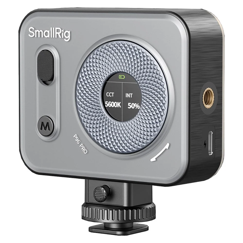 SmallRig 4660 Vibe P96 Pro Mini LED Video Light (RGB) – Svart v:4016411