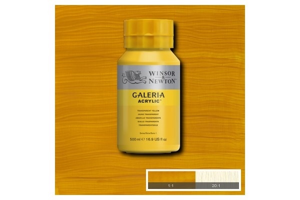 Galeria Akryl 500Ml Trans Yellow 653 v:7311803