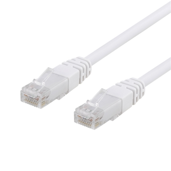 EPZI U/UTP Cat6 patchkabel, CCA, 1m, 250MHz, hvit v:8798739 EPZI U/UTP Cat6 patchkabel, CCA, 1m, 250MHz, hvit v:8798739